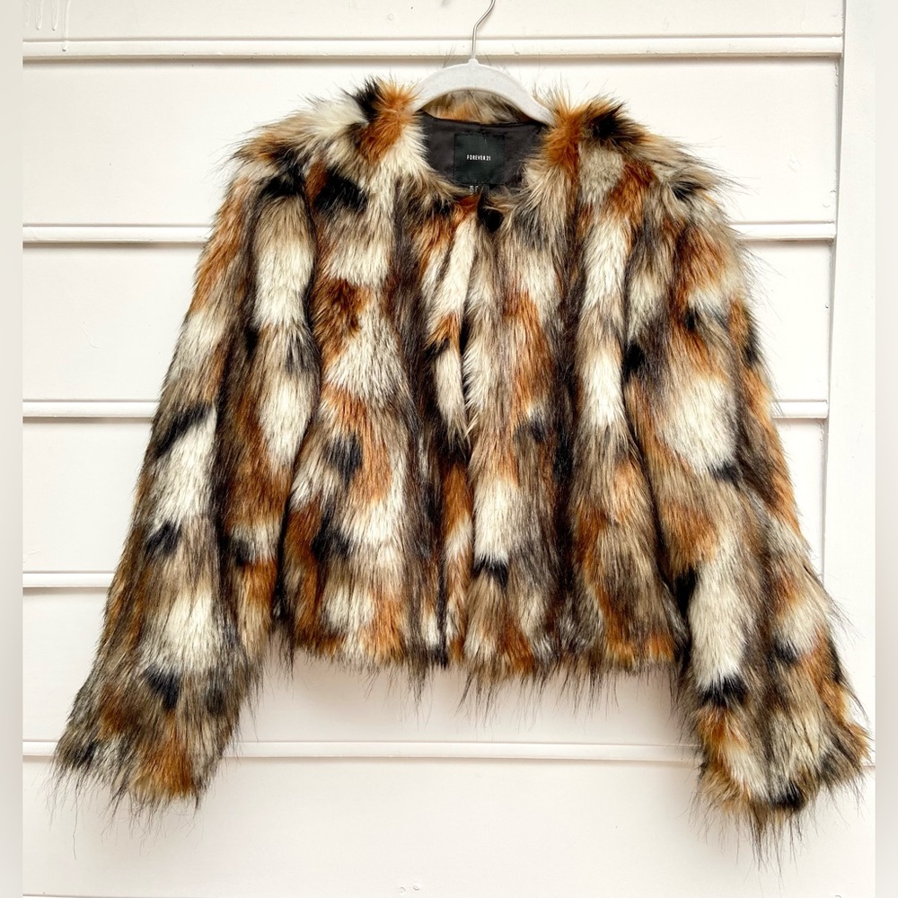 Forever 21 Faux Fur Jacket